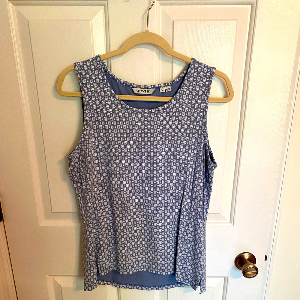 Sleeveless Orvis tank